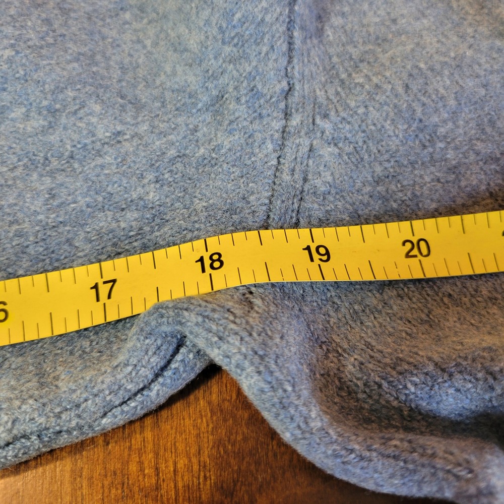Polo Ralph Lauren Sweater Womens Medium Blue Merino Wool Cashmere Crewneck - Picture 10 of 14